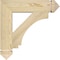 Ekena Millwork Imperial Arts & Crafts Rough Sawn Bracket, Douglas Fir, 4"W x 20"D x 20"H BKT04X20X20IMP03RDF - alternate 4